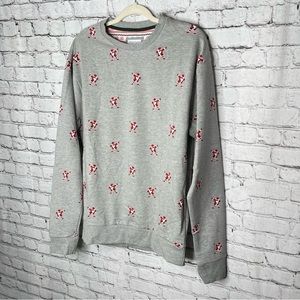 Denim & Flower Ricky Singh Pullover Christmas Sweater Size XL